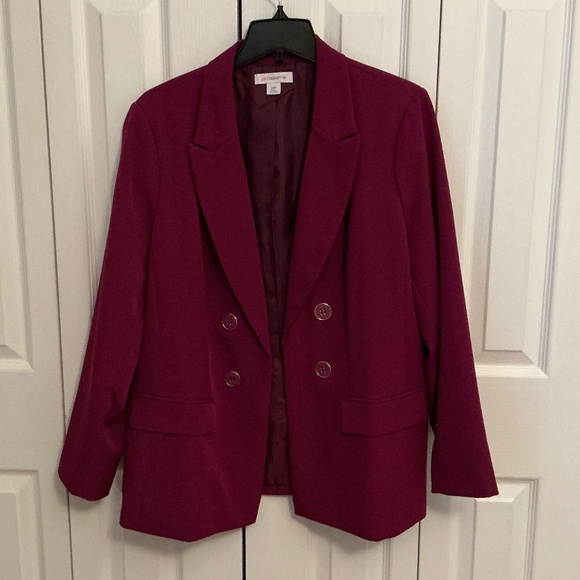 Liz Claiborne Women’s Double Breasted Blazer - Picture 1 of 5